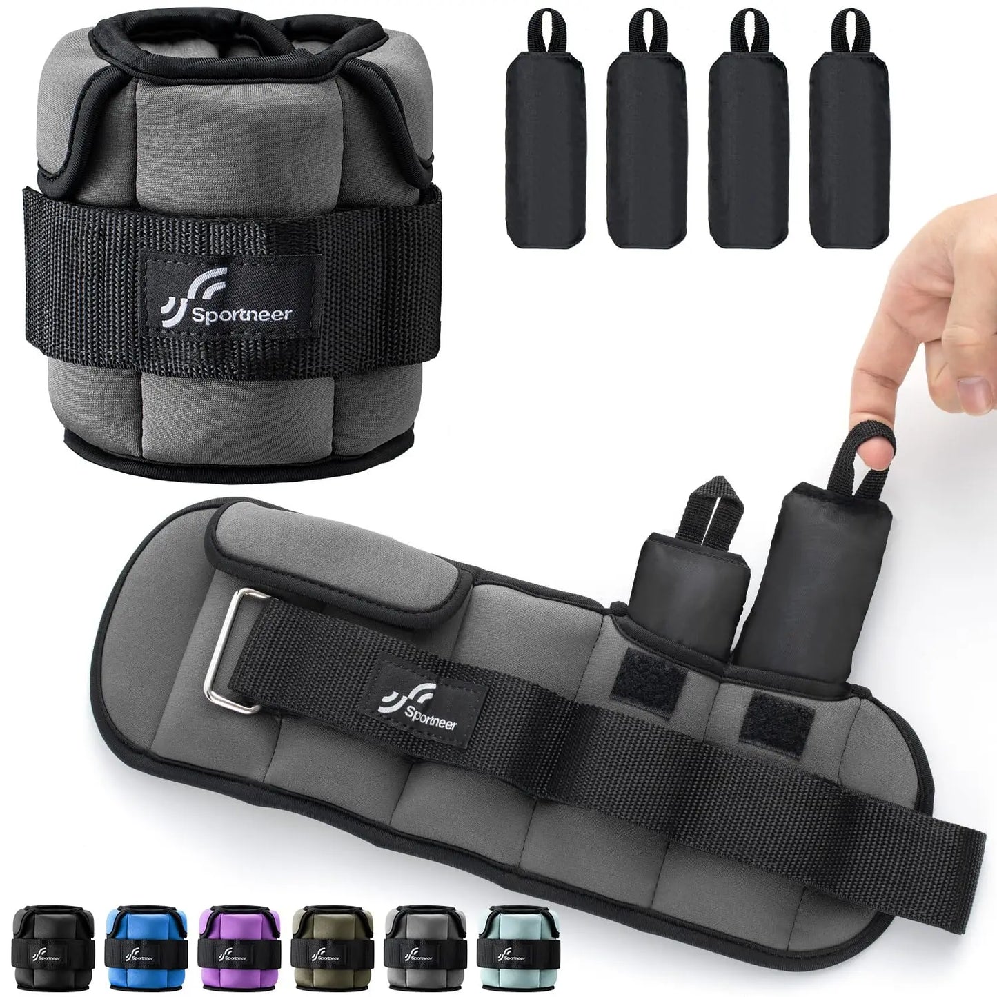 Adjustable Wrist and Ankle Weights
