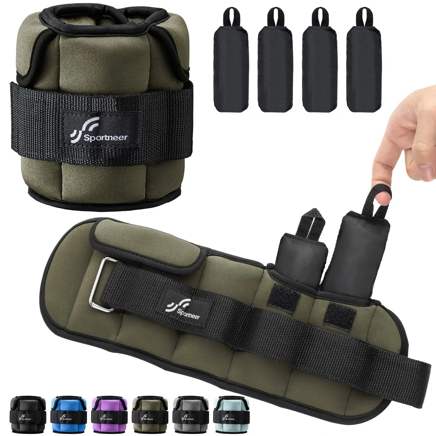 Adjustable Wrist and Ankle Weights