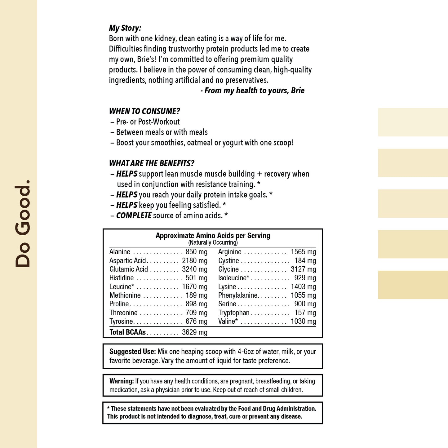 WHOLESALE Premium Vegan Protein, Vanilla Milkshake Flavor