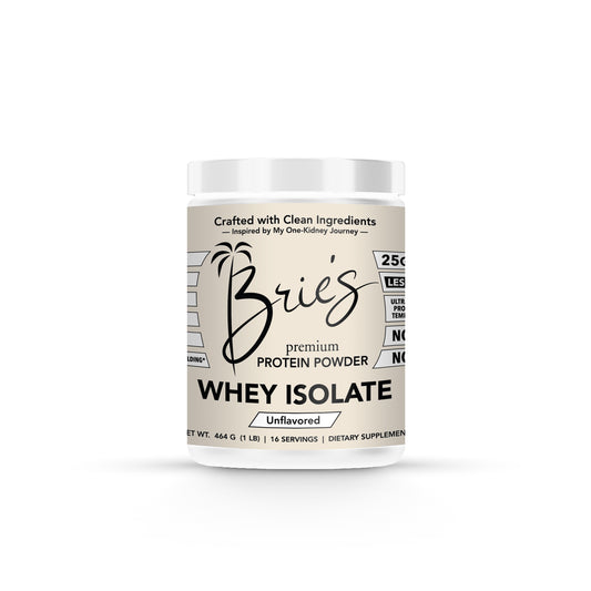 Premium Whey Isolate Protein, Unflavored