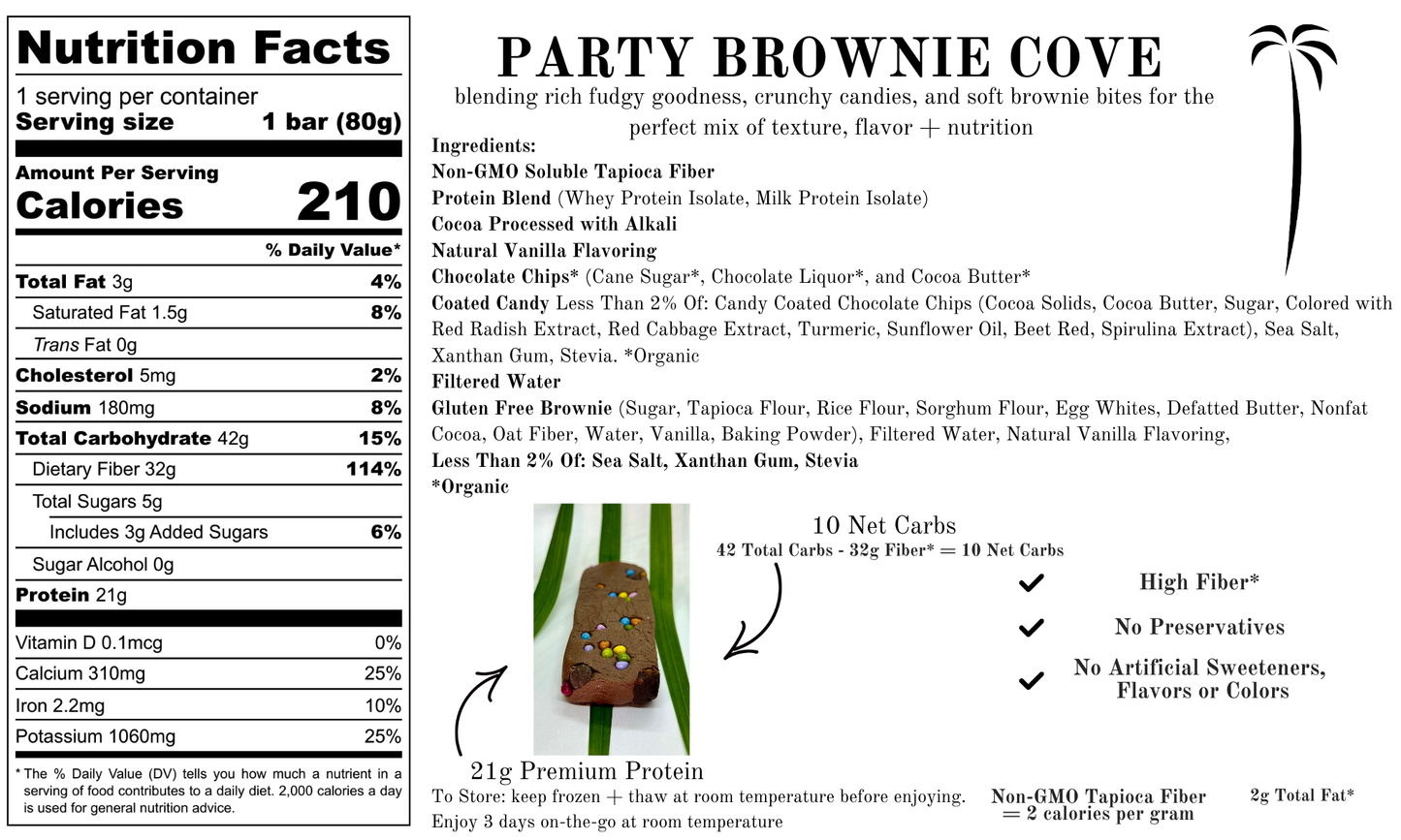 Party Brownie Cove | Box of 10