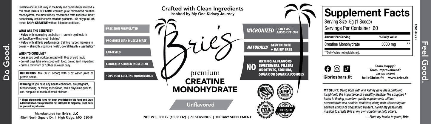 WHOLESALE Premium Creatine Monohydrate