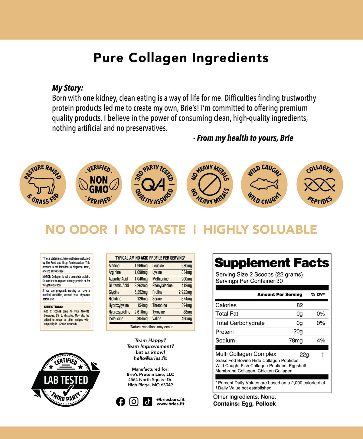 Premium Multi Collagen Protein