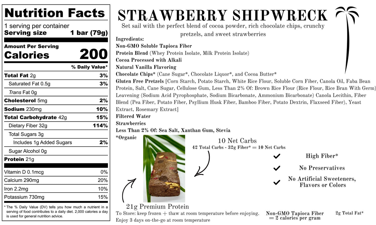 Strawberry Shipwreck | Box of 10