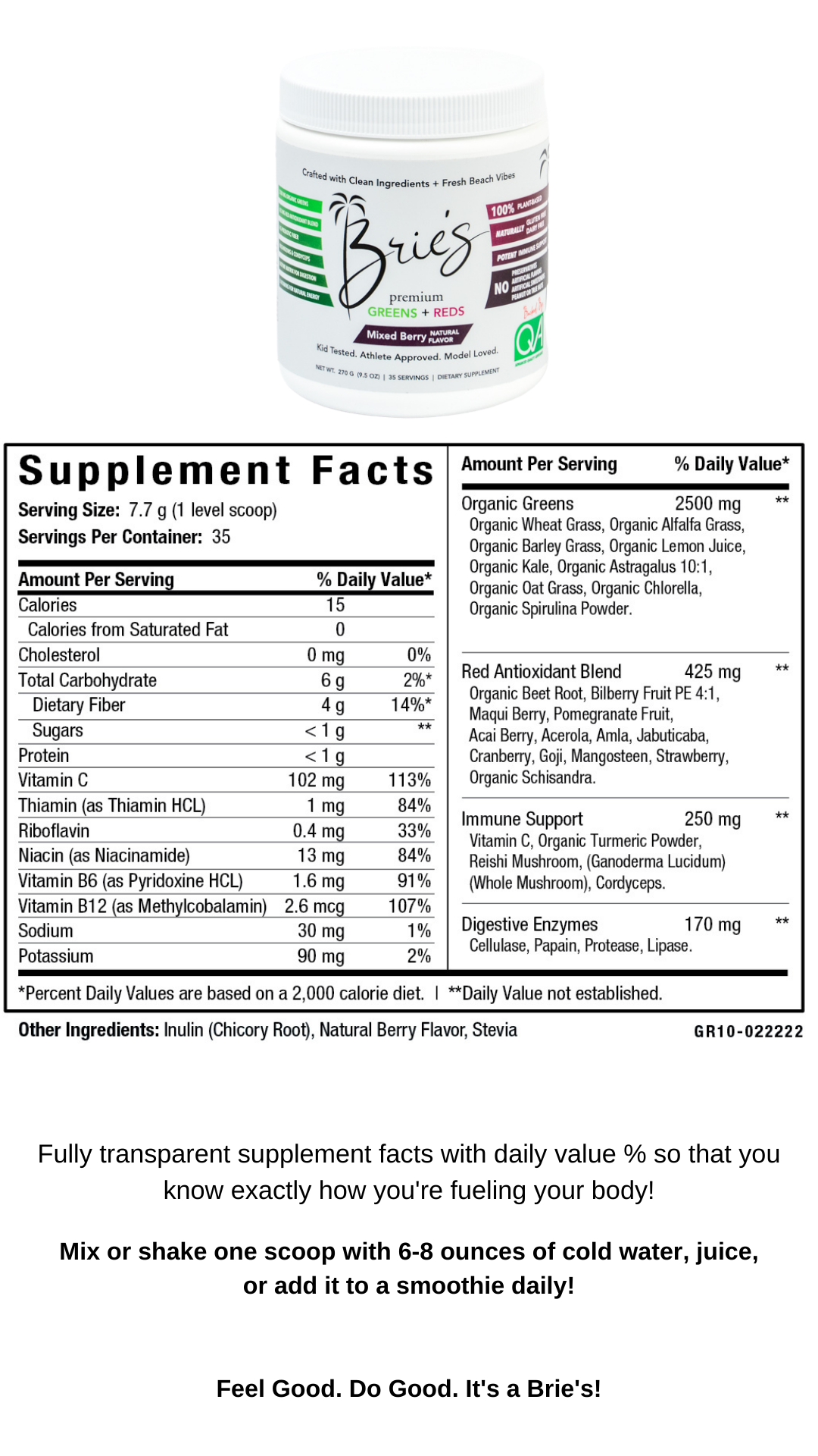 WHOLESALE Premium Greens + Reds